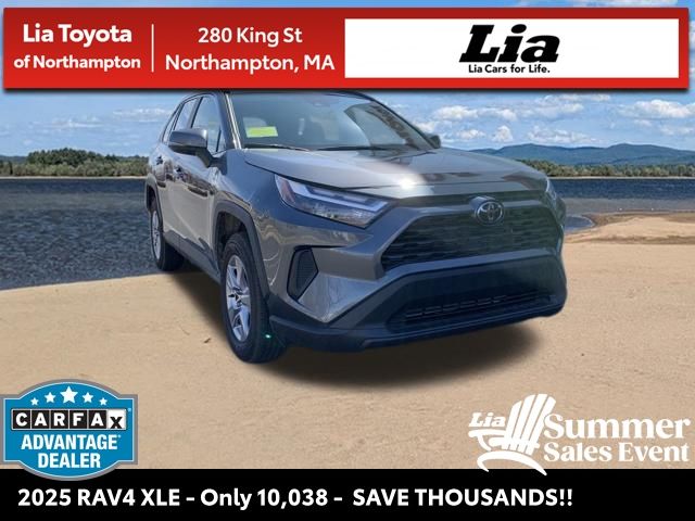 Magnetic Gray Metallic 2025 Toyota RAV4 XLE AWD SUV / Crossover All-Wheel Drive 8-Speed Automatic