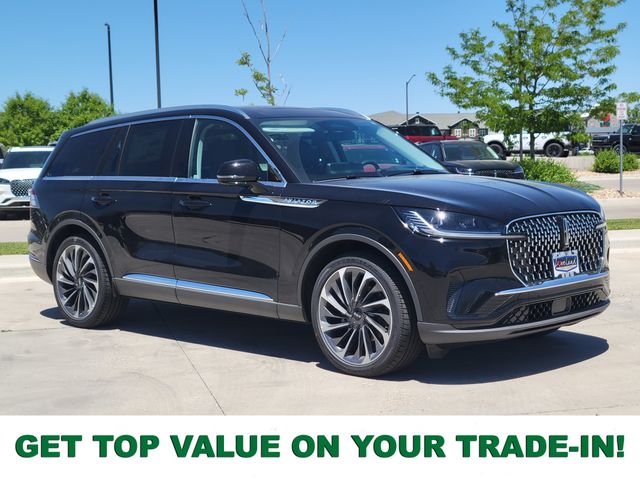 Infinite Black Metallic Clearcoat 2026 Lincoln Aviator SUV / Crossover All-Wheel Drive Automatic