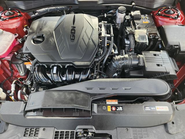 2025 Hyundai Sonata SEL Red at Wharton Chevrolet GMC