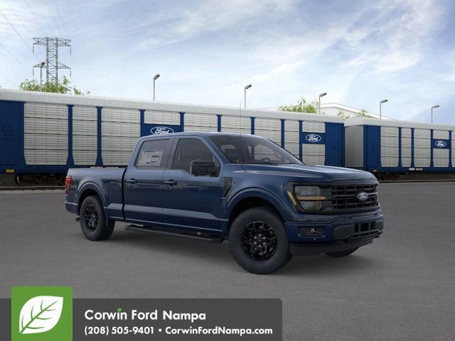 Antimatter Blue Metallic 2026 Ford F-150 XLT SuperCrew 4WD Pickup Truck Four-Wheel Drive Automatic