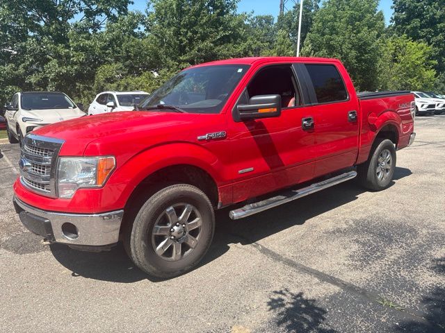 Race Red 2013 Ford F-150 Pickup Truck Four-Wheel Drive 6-Speed Automatic