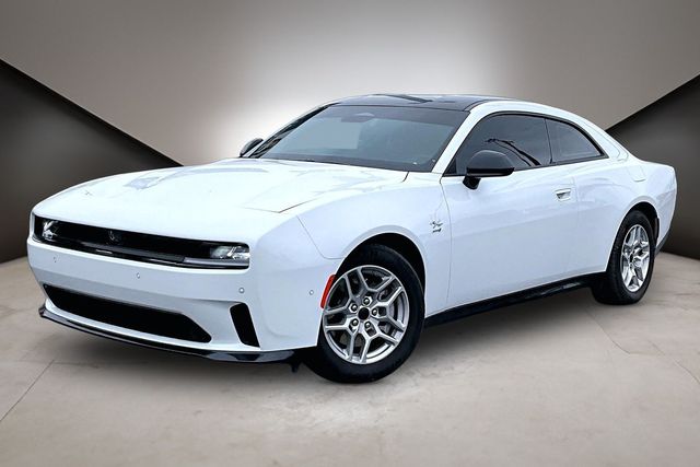 Bright White Clearcoat 2025 Dodge Charger Daytona R/T AWD Coupe All-Wheel Drive 1-Speed Automatic
