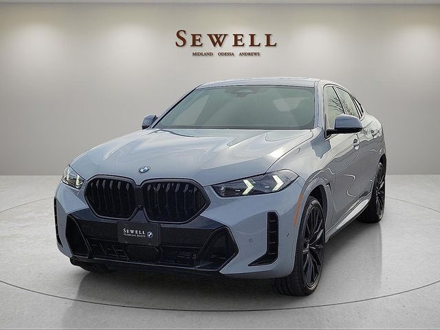 Gray (Brooklyn Grey Metallic) 2026 BMW X6 xDrive40i SUV / Crossover All-Wheel Drive 8-Speed Automatic