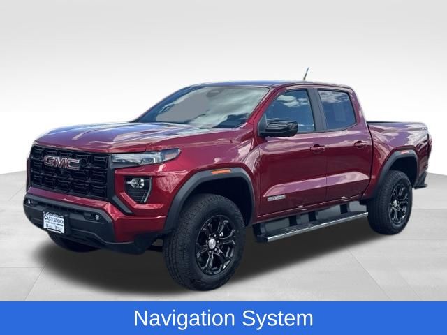 Volcanic Red Tintcoat 2024 GMC Canyon Pickup Truck Four-Wheel Drive 8-Speed Automatic