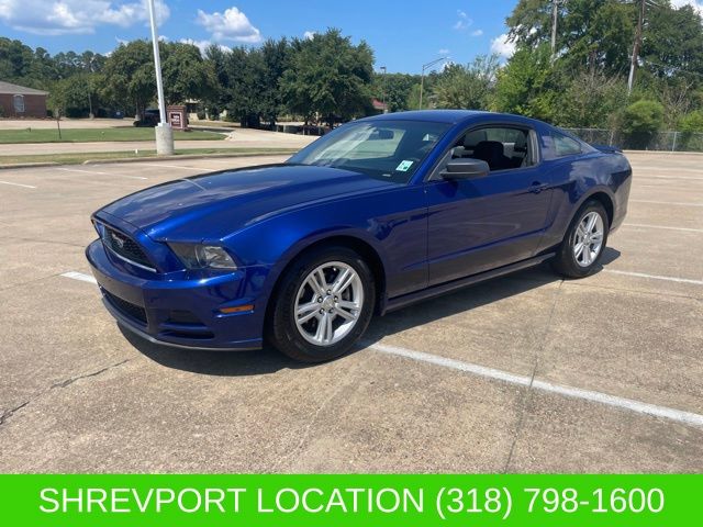 Blue Metallic 2013 Ford Mustang Coupe Rear-Wheel Drive 6-Speed Automatic
