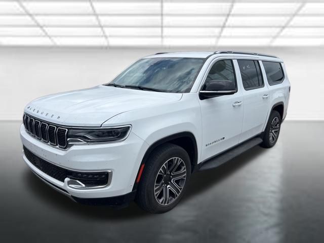 Bright White Clearcoat 2024 Jeep Wagoneer L Series II RWD SUV / Crossover 4X2 8-Speed Automatic