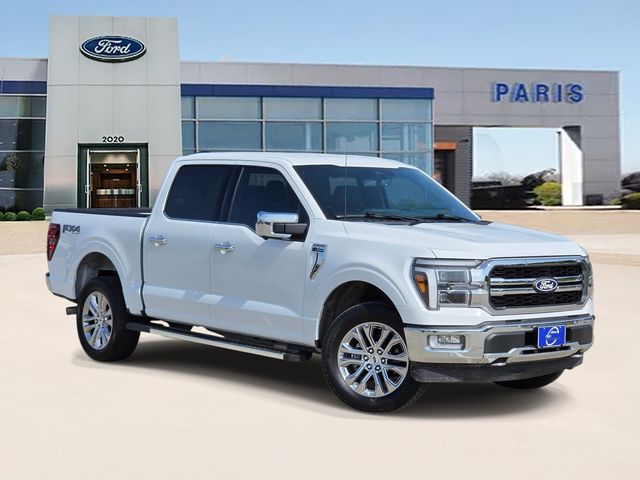 Oxford White 2024 Ford F-150 Pickup Truck Four-Wheel Drive Automatic