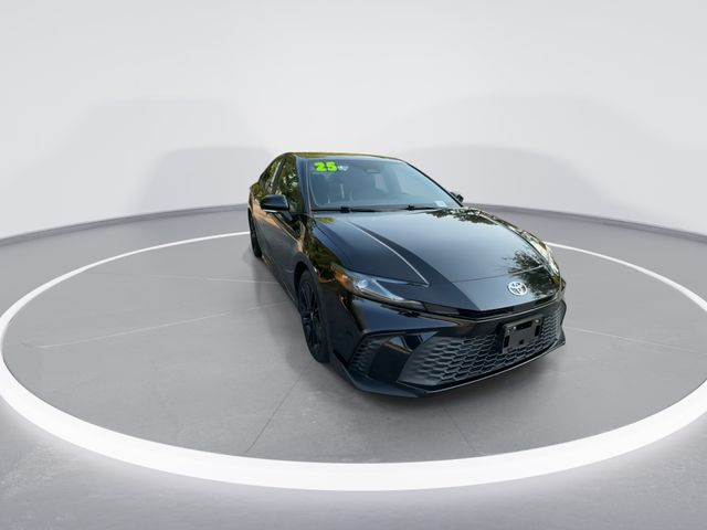 Used 2025 Black Toyota SE image 2