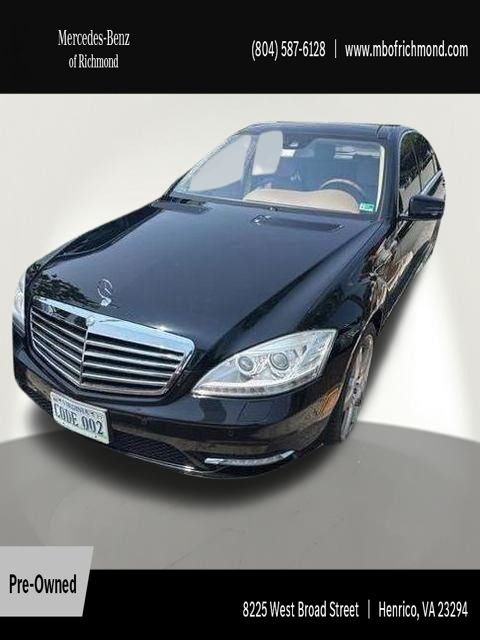 2012 Mercedes-Benz S-Class Negro Sedán Tracción en las cuatro ruedas 7 velocidades Automática