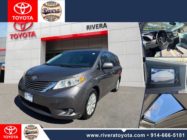 Predawn Gray Mica 2017 Toyota Sienna XLE Premium 7-Passenger AWD Minivan All-Wheel Drive 8-Speed Automatic