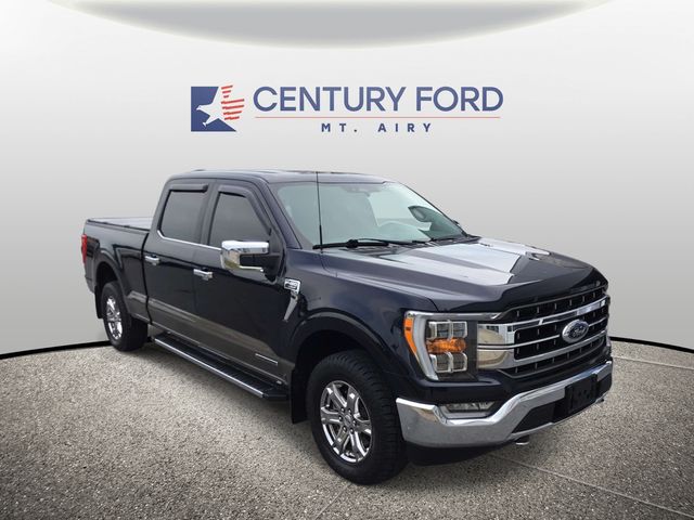 Stone Gray 2021 Ford F-150 Pickup Truck Four-Wheel Drive Automatic
