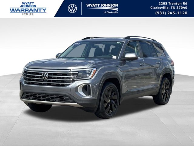 Platinum Gray Metallic 2025 Volkswagen Atlas SUV / Crossover Front-Wheel Drive 8-Speed Automatic