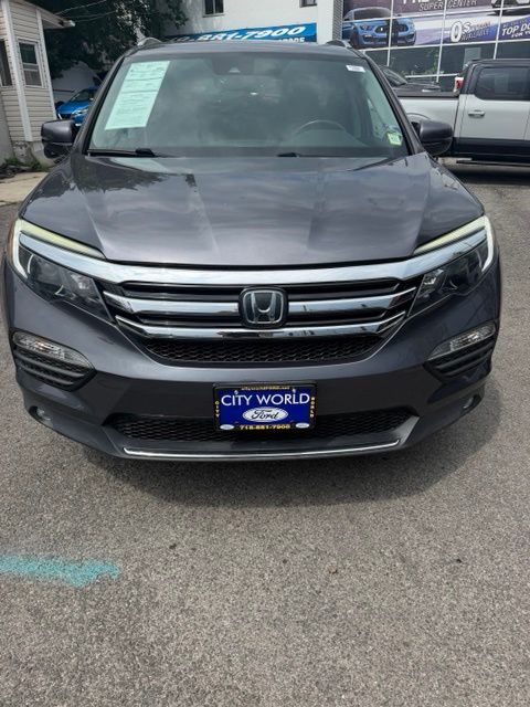 Gray 2018 Honda Pilot SUV / Crossover All-Wheel Drive 9-Speed Automatic