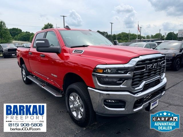 Flame Red Clearcoat 2026 RAM 2500 Pickup Truck Four-Wheel Drive 8-Speed Automatic
