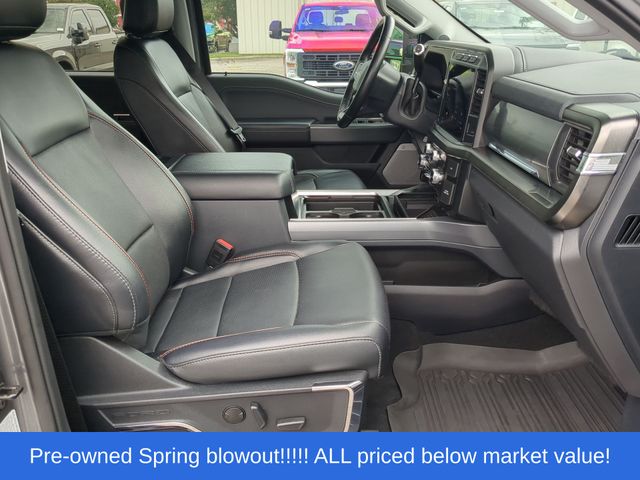 Used 2024 Carbonized Gray Metallic Ford Lariat image 49