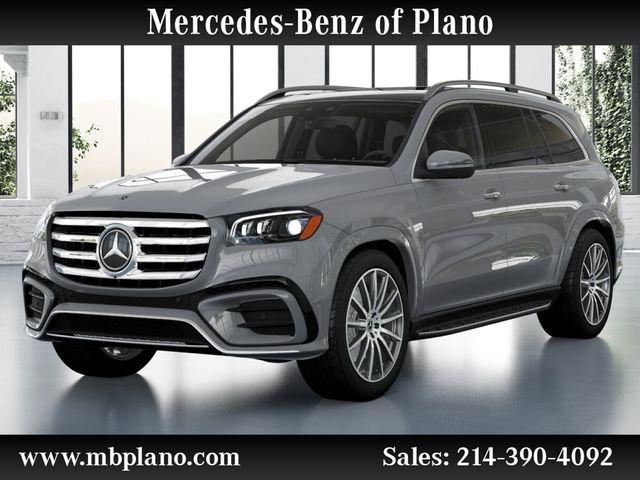 Gray (MANUFAKTUR Alpine Grey) 2025 Mercedes-Benz GLS 580 4MATIC SUV / Crossover All-Wheel Drive 9-Speed Automatic