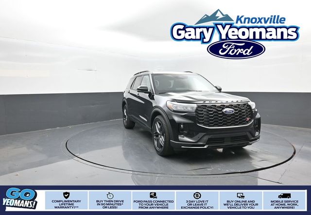 Black Metallic 2026 Ford Explorer ST AWD SUV / Crossover All-Wheel Drive Automatic