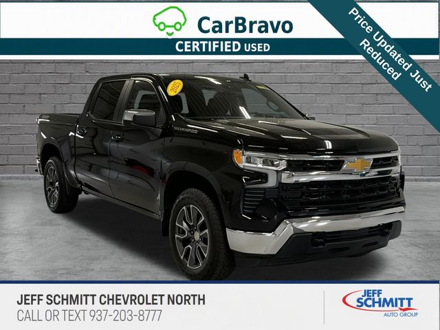 Black 2025 Chevrolet Silverado 1500 Pickup Truck Four-Wheel Drive 8-Speed Automatic