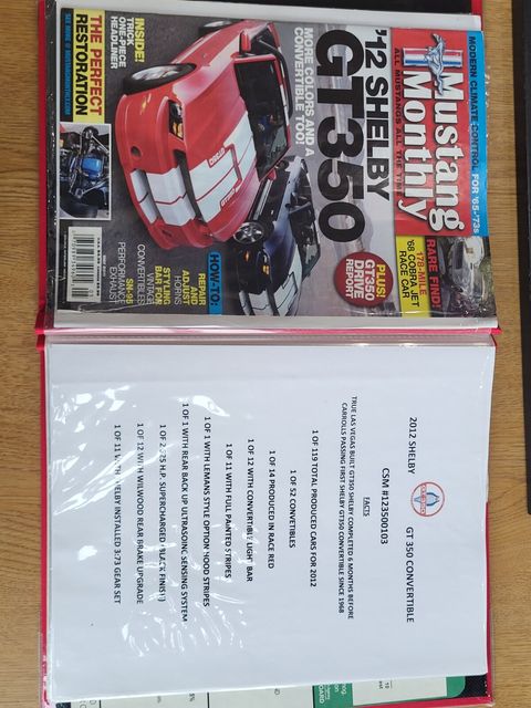 Used Car 2012 Ford Mustang  Shelby Gt350 For Sale Under $60,000 In San Antonio, Texas