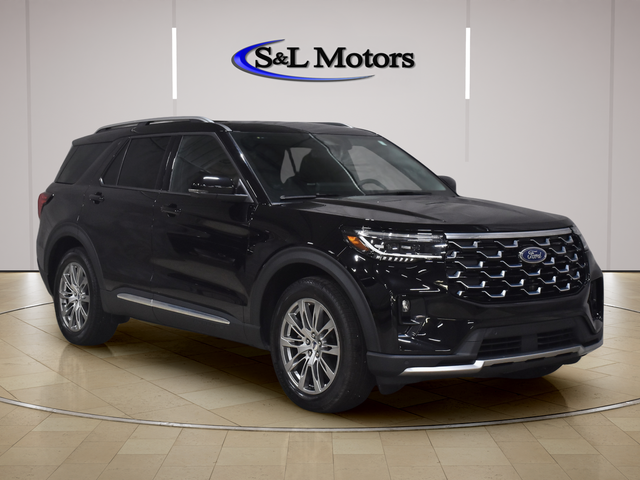 Agate Black Metallic 2026 Ford Explorer SUV / Crossover All-Wheel Drive Automatic