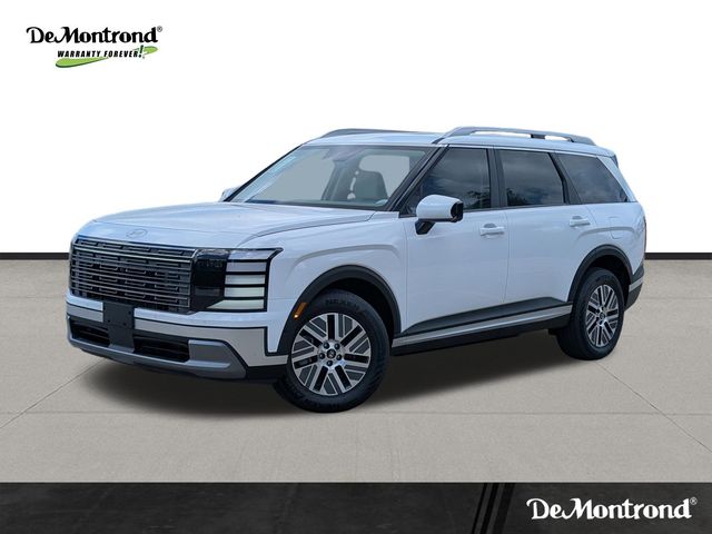 2026 Hyundai Palisade Hybrid Blue SEL Premium White at DeMontrond Gulf Freeway