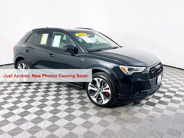 Mythos Black Metallic 2021 Audi Q3 quattro Premium Plus S Line 45 TFSI SUV / Crossover All-Wheel Drive 8-Speed Automatic