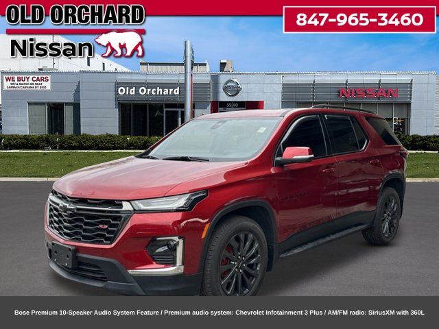 Radiant Red Tintcoat 2023 Chevrolet Traverse RS AWD SUV / Crossover Four-Wheel Drive 9-Speed Automatic