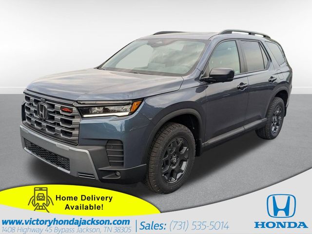 Smoke Blue Pearl 2026 Honda Pilot TrailSport AWD SUV / Crossover All-Wheel Drive Automatic