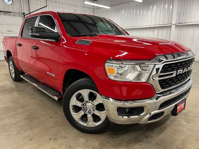 Flame Red Clearcoat 2024 RAM 1500 Pickup Truck 4X2 8-Speed Automatic