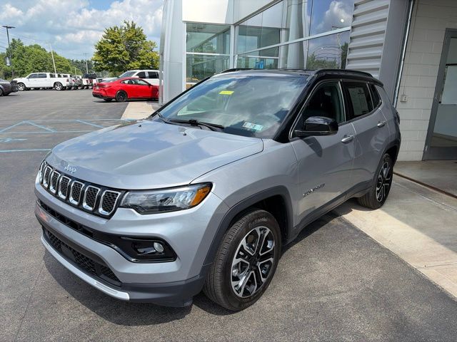 2024 Jeep Compass Limited Silver at Carlisle Cadillac Buick GMC