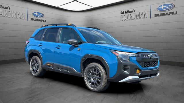 Geyser Blue 2026 Subaru Forester SUV / Crossover All-Wheel Drive Continuously Variable Transmission