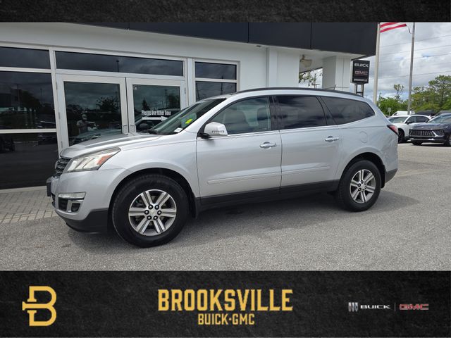 Silver Ice Metallic 2017 Chevrolet Traverse 1LT AWD SUV / Crossover All-Wheel Drive 6-Speed Automatic