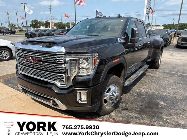 Onyx Black 2022 GMC Sierra 3500HD Pickup Truck Four-Wheel Drive Automatic