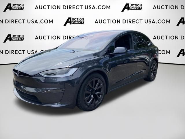 Stealth Gray 2024 Tesla Model X SUV / Crossover All-Wheel Drive 1-Speed Automatic