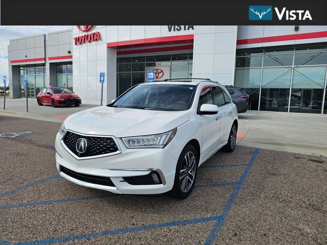 White 2020 Acura MDX SUV / Crossover All-Wheel Drive 9-Speed Automatic
