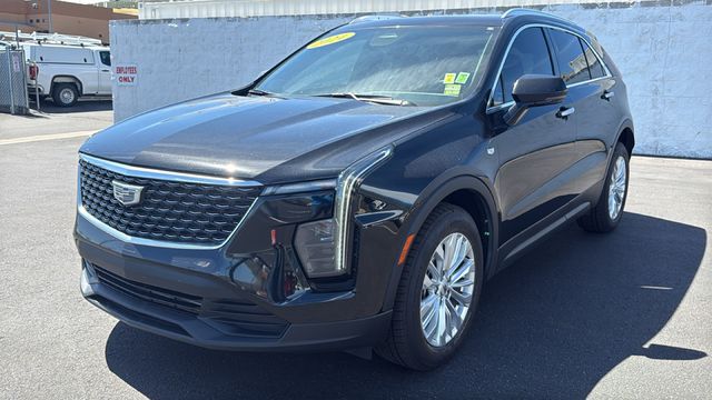 Stellar Black Metallic 2024 Cadillac XT4 Luxury AWD SUV / Crossover Four-Wheel Drive 9-Speed Automatic