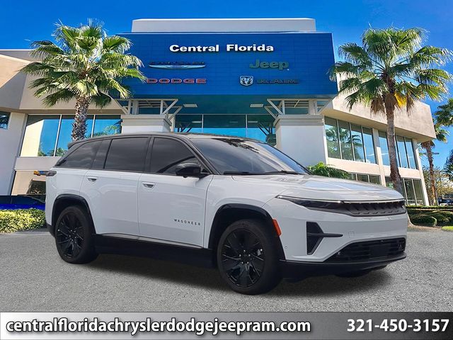 Bright White Clearcoat 2025 Jeep Wagoneer S Launch Edition 4WD SUV / Crossover Four-Wheel Drive 1-Speed Automatic