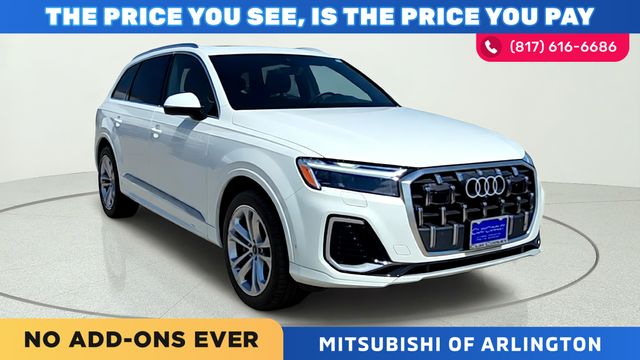 Gray Metallic 2025 Audi Q7 SUV / Crossover All-Wheel Drive 8-Speed Automatic