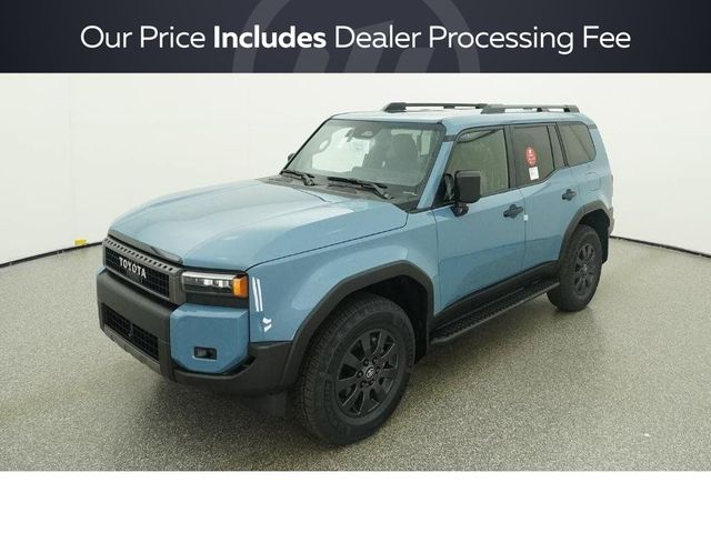Blue 2027 Toyota Land Cruiser SUV / Crossover Four-Wheel Drive 8-Speed Automatic