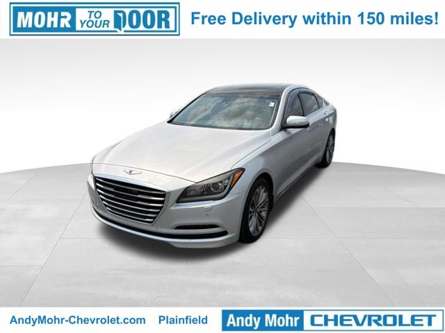 Silver 2015 Hyundai Genesis Sedan 8-Speed Automatic