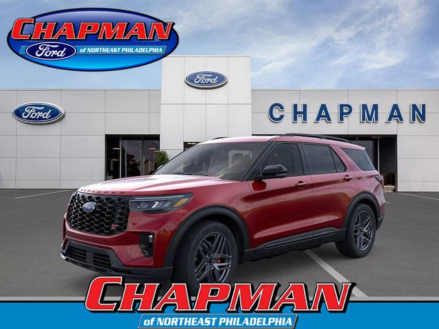 Rapid Red Metallic Tinted Clearcoat 2026 Ford Explorer ST AWD SUV / Crossover All-Wheel Drive Automatic