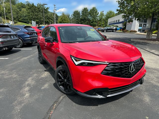 2026 Acura ADX A-Spec Advance Package Red at Spitzer Acura