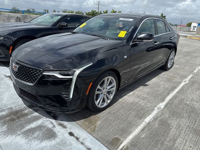 Black Raven 2021 Cadillac CT4 Luxury RWD Sedan Rear-Wheel Drive 8-Speed Automatic