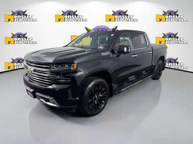 Black 2020 Chevrolet Silverado 1500 High Country Crew Cab 4WD Pickup Truck Four-Wheel Drive Automatic