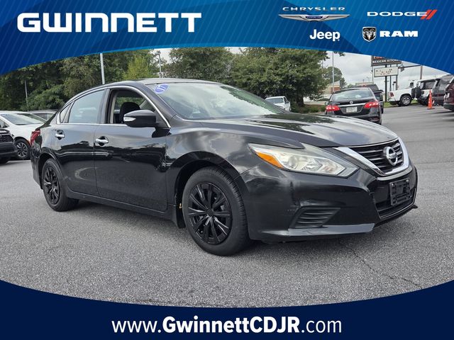 Super Black 2017 Nissan Altima Sedan Front-Wheel Drive Continuously Variable Transmission