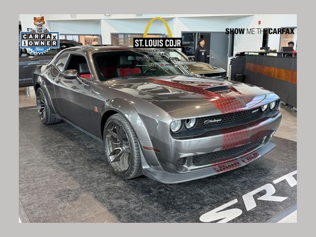 Gray (Granite Crystal Metallic Clearcoat) 2022 Dodge Challenger Coupe Rear-Wheel Drive 8-Speed Automatic