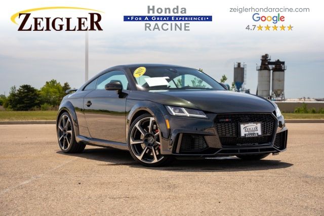 Mythos Black Metallic 2018 Audi TT RS Coupe All-Wheel Drive 7-Speed Automatic
