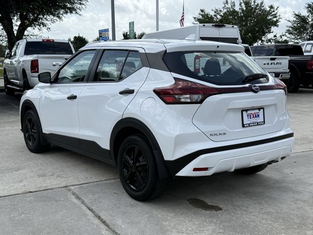 2024 Nissan Kicks S White at Bayway Chrysler Dodge Jeep Ram