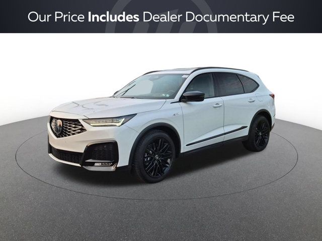 Gray (Platinum) 2026 Acura MDX SUV / Crossover All-Wheel Drive Automatic
