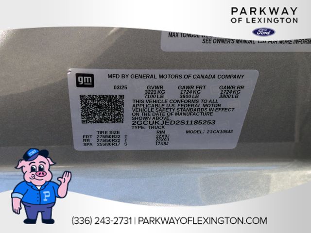 Used 2025 Gray Chevrolet High Country image 38